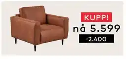 Skeidar Jessie hvilestol, NOK 5599 tilbud