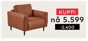 Skeidar Jessie hvilestol, NOK 5599 tilbud