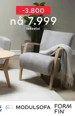 Skeidar Mobile hvilestol, NOK 7999 tilbud