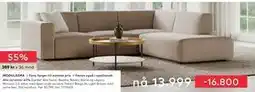 Skeidar MODULSOFA, NOK 13999 tilbud