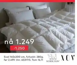Skeidar Sval, NOK 1250 tilbud