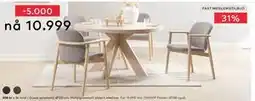 Skeidar Guest spisebord, Medlemspris tilbud