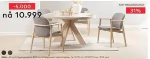 Skeidar Guest spisebord, Medlemspris tilbud