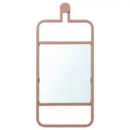 IKEA GranvÅg Speil, vegghengt/rosa, 22x48 cm tilbud