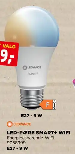 jem & fix LED-PÆRE SMART+ WIFI, NOK 139 tilbud