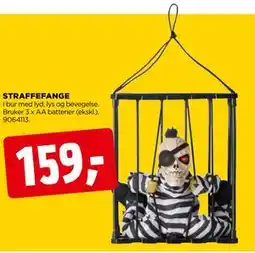 jem & fix STRAFFEFANGE, NOK 159 tilbud
