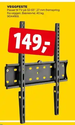 jem & fix VEGGFESTE, NOK 149 tilbud