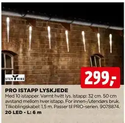 jem & fix PRO ISTAPP LYSKJEDE, NOK 299 tilbud