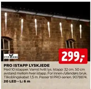 jem & fix PRO ISTAPP LYSKJEDE, NOK 299 tilbud