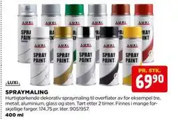 jem & fix SPRAYMALING, NOK 69.9 tilbud