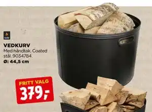 jem & fix VEDKURV, NOK 379 tilbud