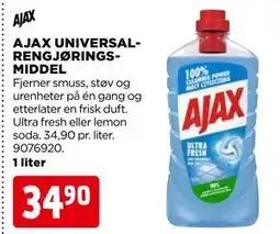 jem & fix AJAX UNIVERSALRENGJØRINGSMIDDEL, NOK 34.9 tilbud
