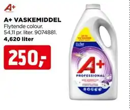 jem & fix A+ VASKEMIDDEL, NOK 250 tilbud
