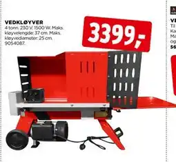 jem & fix VEDKLØYVER, NOK 3399 tilbud