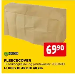 jem & fix FLEECECOVER, NOK 69.9 tilbud