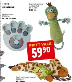 jem & fix HUNDELEKE, NOK 59.9 tilbud