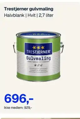 Jernia TRESTJERNER gulvmaling tilbud