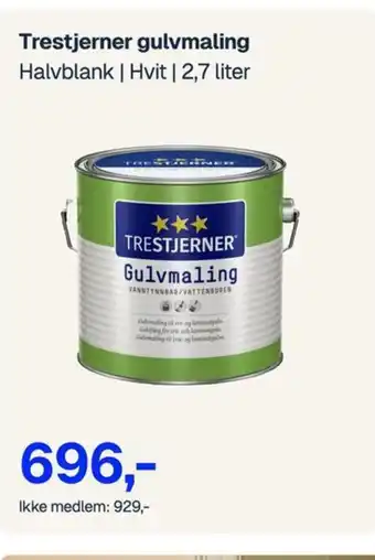 Jernia TRESTJERNER gulvmaling tilbud