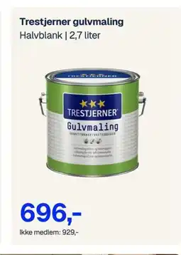 Jernia TRESTJERNER gulvmaling tilbud