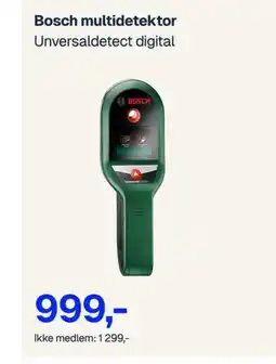 Jernia BOSCH multidetektor tilbud
