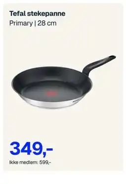 Jernia TEFAL stekepanne tilbud