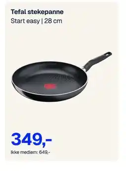 Jernia TEFAL stekepanne tilbud