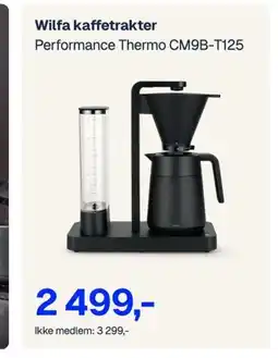 Jernia WILFA kaffetrakter Performance Thermo CM9B-T125 tilbud