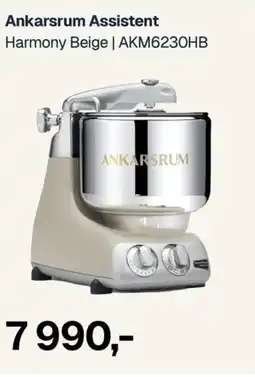 Jernia Ankarsrum Assistent Harmony Beige AKM6230HB tilbud
