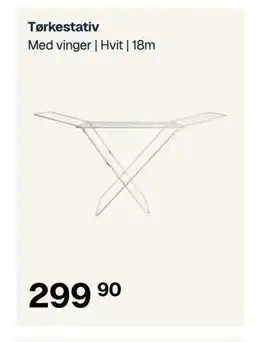 Jernia Tørkestativ tilbud