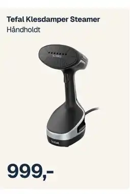 Jernia TEFAL Klesdamper Steamer Håndholdt tilbud