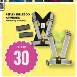 Sport Outlet Refleksbelte og armbånd tilbud