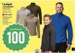 Sport Outlet Vikafjel fleecegenser ulven 1/2-zip , myk og lun tilbud
