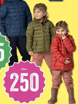 Sport Outlet Barn/ vattert jakke vatts jakke tilbud