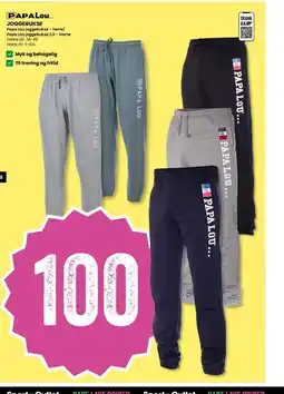 Sport Outlet Papalou... joggebukse tilbud