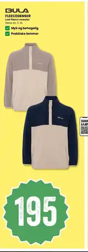 Sport Outlet Bula fleecegenser lost fleece sweater tilbud
