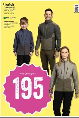 Sport Outlet Vikafjell fleecejakke montana fleecejakke tilbud