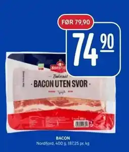 Rema 1000 Bacon tilbud