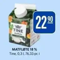 Rema 1000 MATFLØTE 18% tilbud