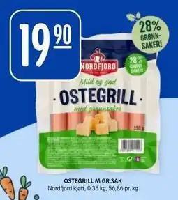 Rema 1000 OSTEGRILL M GR.SAK tilbud