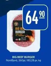 Rema 1000 BIG BEEF BURGER tilbud