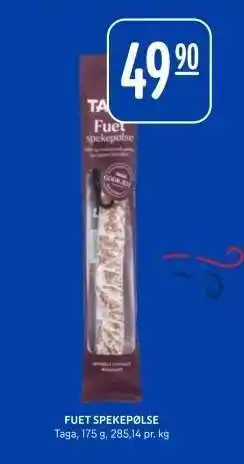 Rema 1000 FUET SPEKEPØLSE tilbud