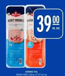 Rema 1000 SKINKE XXL tilbud