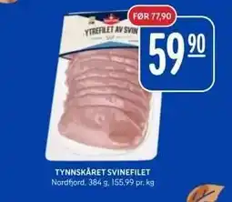 Rema 1000 Tynnskåret Svinefilet tilbud