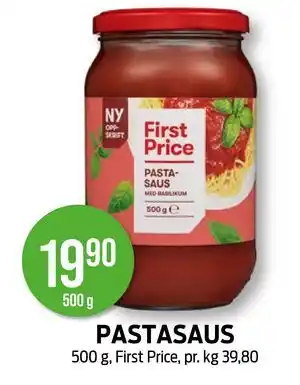 Kiwi PASTASAUS, NOK 19.9 tilbud