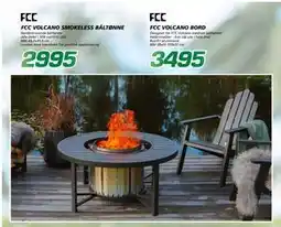 Coop Byggmix FCC VOLCANO SMOKELESS BÅLTØNNE, NOK 2995 tilbud
