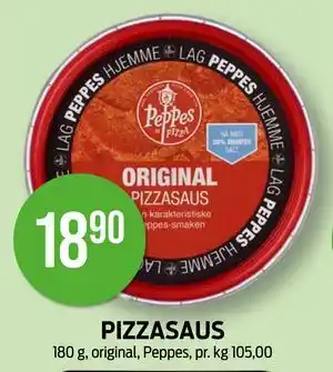 Kiwi PIZZASAUS, NOK 18.9 tilbud