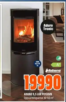 Obs Bygg ADURO 9,5 LUX PEISOVN, NOK 19990 tilbud