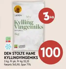 Coop Mega DEN STOLTE HANE KYLLINGVINGEMIKS, NOK 100 tilbud