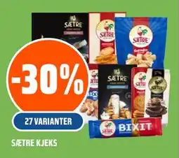 Coop Obs SÆTRE KJEKS tilbud
