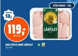 Coop Obs DEN STOLTE HANE LÅRFILET, NOK 119 tilbud